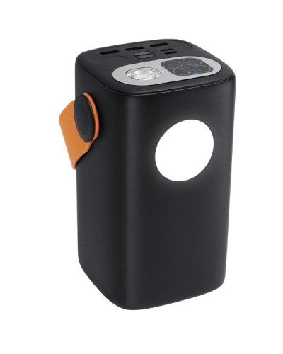 Power Bank 60.000 mAh supporto QC 3.0 e PD 100W, dotato di luci da campeggio integrate.