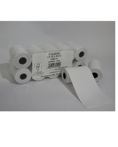 Rotoli neutri Pos 48gr 57mmx18mt (Conf.10)