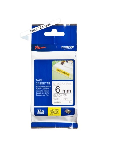 NASTRO 6MM NERA/BIANCO ADES RESIS