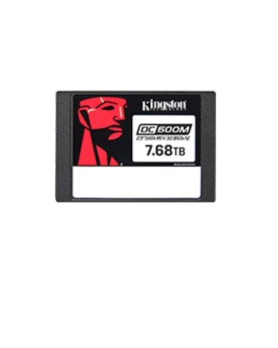 KINGSTON -  7680G DC600M (Mixed-Use) 2.5” Enterprise SATA SSD