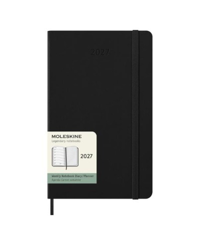 AGENDA SETTIMANALE 2027 LARGE COPERTINA RIGIDA