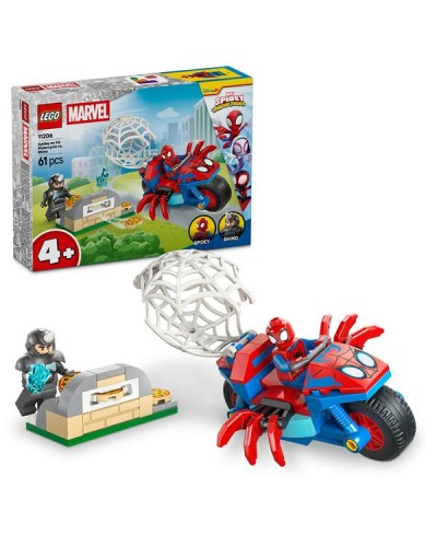 SPIDEY SULLA MOTO CONTRO RHINO