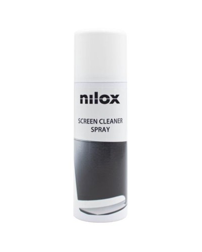 NILOX TECH - Schiuma spray per schermi, detergente, elimina polvere, aloni, crea effetto anti statico, ideale per Monitor, LCD