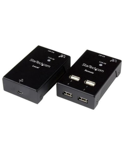 Prolunga/Extender USB 2.0 a 4 porte via Cat5 o Cat6