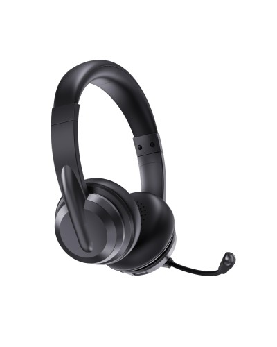 NILOX TECH - CLEARTALK Cuffie Binaurali Wireless Bluetooth/2.4GHz con Microfono ENC
