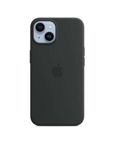 Custodia MagSafe in silicone per iPhone 14 - Mezzanotte