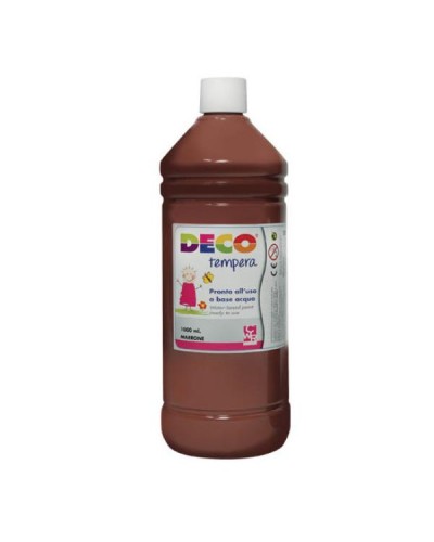 TEMPERA IN FLACONE 1000ml - MARRONE