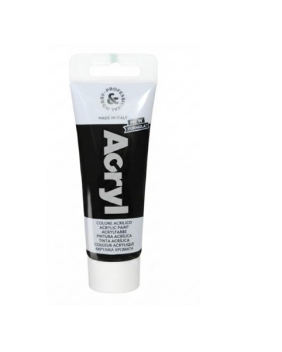 TEMPERE COL. ACRILICO  75ML NERO