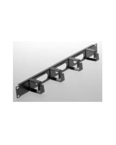 FORNITURA IN OPERA GUIDA PATCH ORIZZONTALE ALTEZZA 1U - NERO