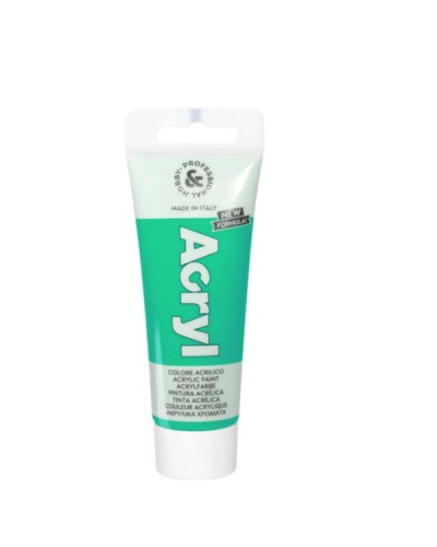 TEMPERA ACRILICO 75ML VERDE BRILLAN