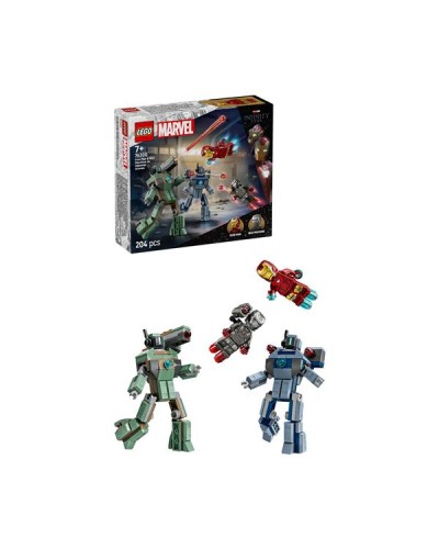 Iron Man e War Machine contro i droni di Hammer