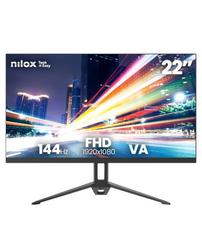 NXM22FHD14411: NILOX TECH - Monitor 22" 144Hz/Full HD/HDMI/VGA