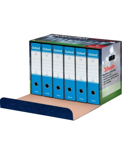 CF6 OXFORD BOX CALCIO G85 AZZURRO