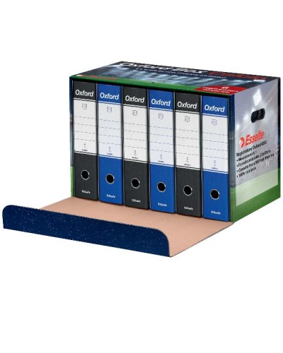 CF6 OXFORD BOX CALCIO G85 NERO BLU