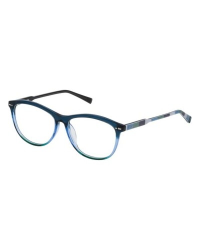 Sting VST064 Montura Gafas Mujer Azul/Violeta Ø54 - Diseño Elegante
