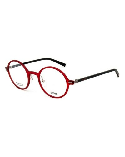 Sting VST204 Unisex Brille - Glänzend Silber, Kaliber 53

