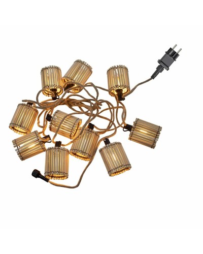 Guirlande Lumineuse LED New Garden Okinawa de 8 m avec 10 Douilles E27, Luminosité 350 lm
