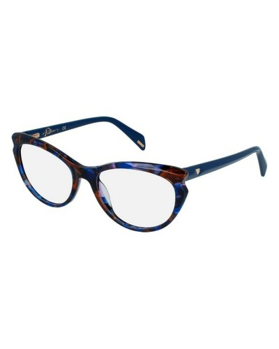 Police Lunettes Femme VPLA0106NN - Monture Noir Brillant Ø53 - Élégantes et Légères

