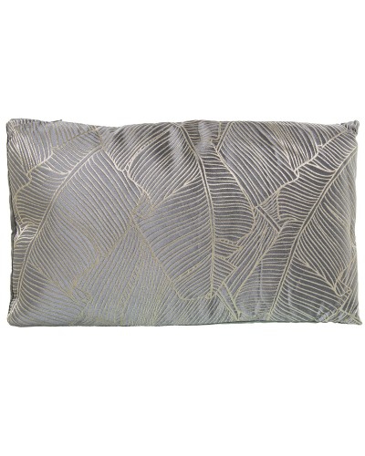 Cojín Alexandra House Living Beige Gris, Medidas 50x30 cm, para Sofá, Dormitorio, Decoración.
