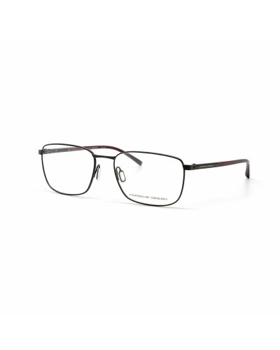 Porsche P8368-A Red: Men's Eyeglasses Frame, Metal, Ø 56mm
