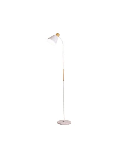 Stehlampe Romimex Weiß 40 x 165 x 40 cm