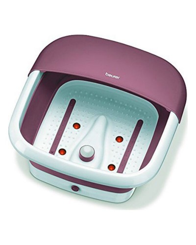 Beurer FB30 Hidromasajeador de Pies Rosa - Masaje Vibratorio, Calentador
