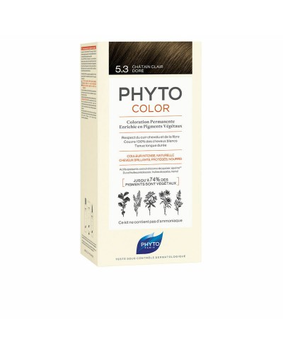 Permanente kleur PHYTO PhytoColor 5.3-castaño claro dorado Geen ammoniak