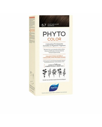 PHYTO PhytoColor 5.7 Hellbraun: Ammoniakfreie Permanente Haarfarbe
