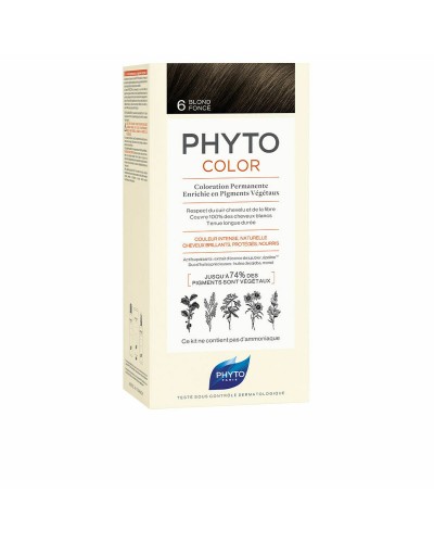 Pysyvä väri PHYTO PhytoColor 6-rubio oscuro Ammoniakkivapaa