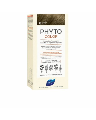 Pysyvä väri PHYTO PhytoColor 8-rubio claro Ammoniakkivapaa