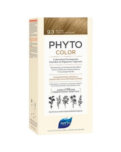 Pysyvä väri Phyto Paris Phytocolor 9.3-rubio dorado muy claro