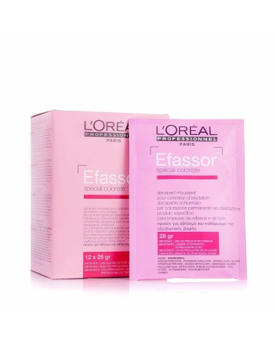 L'Oreal Professionnel Efassor: Gentle Hair Color Remover - 12 Sachets x 28g
