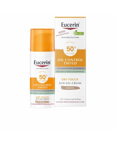 Eucerin Sun Dry Touch SPF 50+ - Protección Solar Facial y Corporal - 50ml
