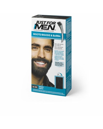 Just For Men Gel Colorante Barba Negro - Antiedad 15ml (Cubre Canas)
