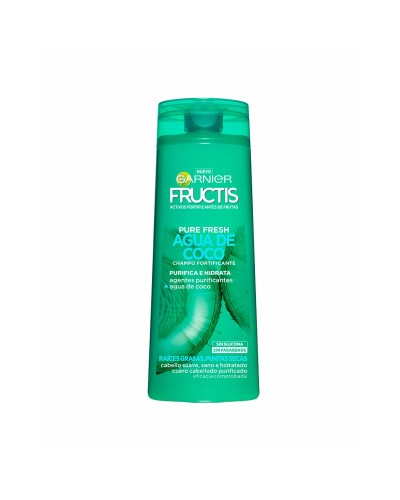 Garnier Fructis Pure Fresh Shampoo Kokoswasser Stärkend - 300ml
