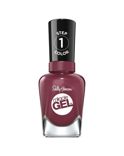 Sally Hansen Miracle Gel 496 Beet Pray Love - Long-Lasting Nail Polish 14.7ml
