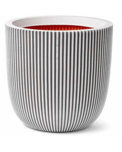 Pot de jardin Capi Europe Beige en plastique, rond, diamètre 43 cm
