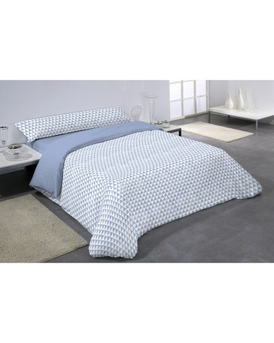 'Hosteline DAREL Blue Duvet Cover 200x200cm, 3 Piece Set'
