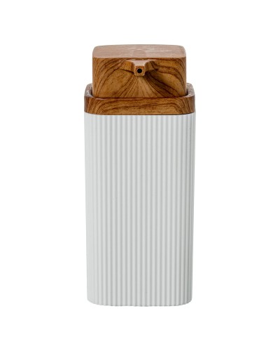 Distributeur de Savon Alexandra House Living 86276 Blanc Acrylique Plastique Mélamine 7 x 15 x 7 cm