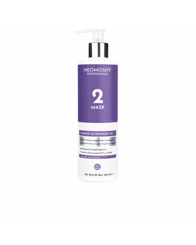 Neomoshy Masque Blonde Ultraviolet Ω9 - Protectrice Couleur Cheveux Blonds 300ml
