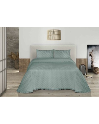 Thermoregulierende Steppdecke Tejidos Reina Zafiro Französischer Flügel, Einzelgröße (90x190 cm)
