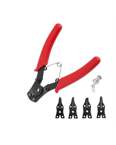 Alicates de Punta Redonda Multiusos Workpro 4 en 1 para Cortar, Doblar y Torcer
