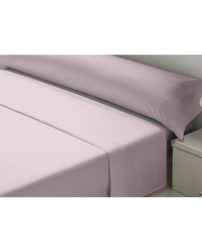 Pink Double Bed Sheets "Tejidos Reina Tamara"
