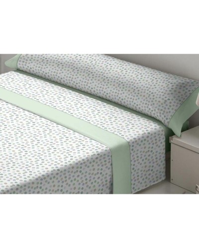 Bedding set Tejidos Reina Fides White Green Super king