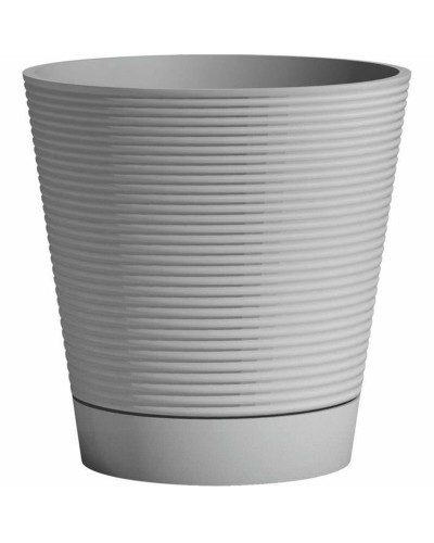 Garden ID Selbstbewässerungstopf Grau, Automatische Pflanzenbewässerung, Durchmesser 40 cm
