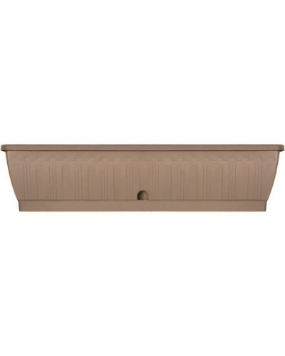 Garden ID Self-Watering Planter Taupe, 80 cm, Elegant and Practical for Plants
