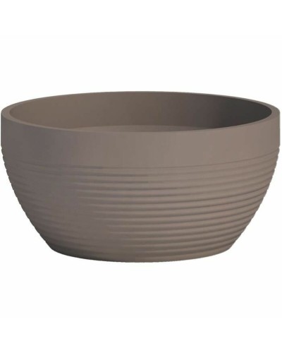 Maceta de jardín Garden ID Taupé, elegante y resistente, 35 x 16 cm
