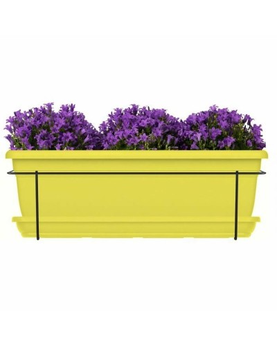 Macetero Rectangular Garden ID Lima para Balcón, 50 cm
