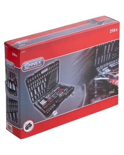 Connex socket wrench set: practical and durable set for precise screwdriving.
