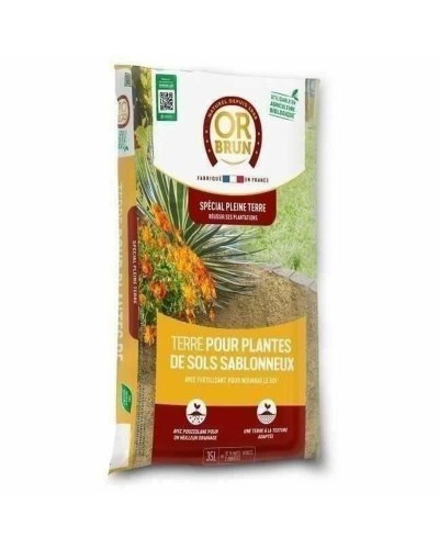 OR BRUN Soil for Plants, 35 Liters
